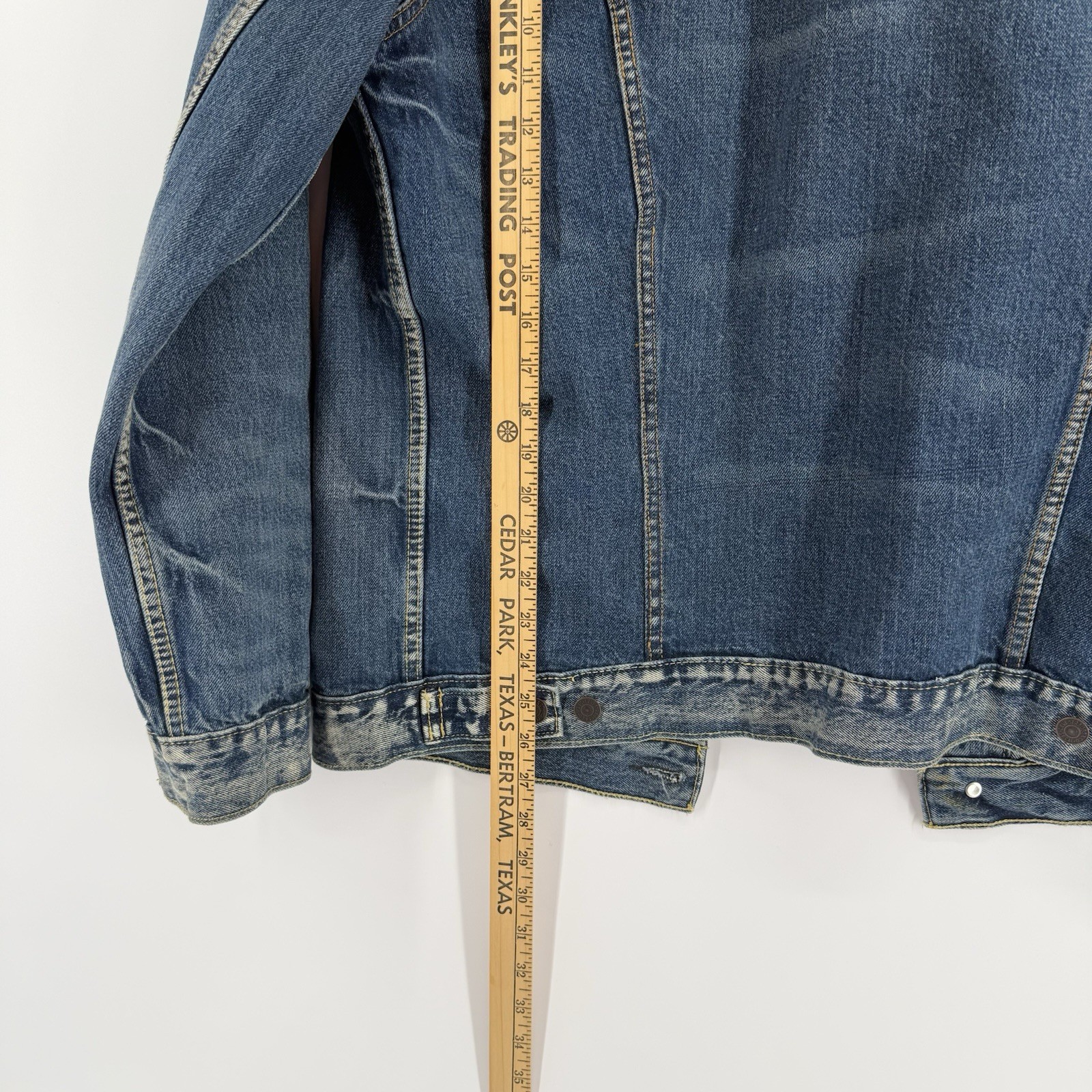 Levi Strauss & Co. Mens Jean Denim Jacket Size XL Cotton 72334