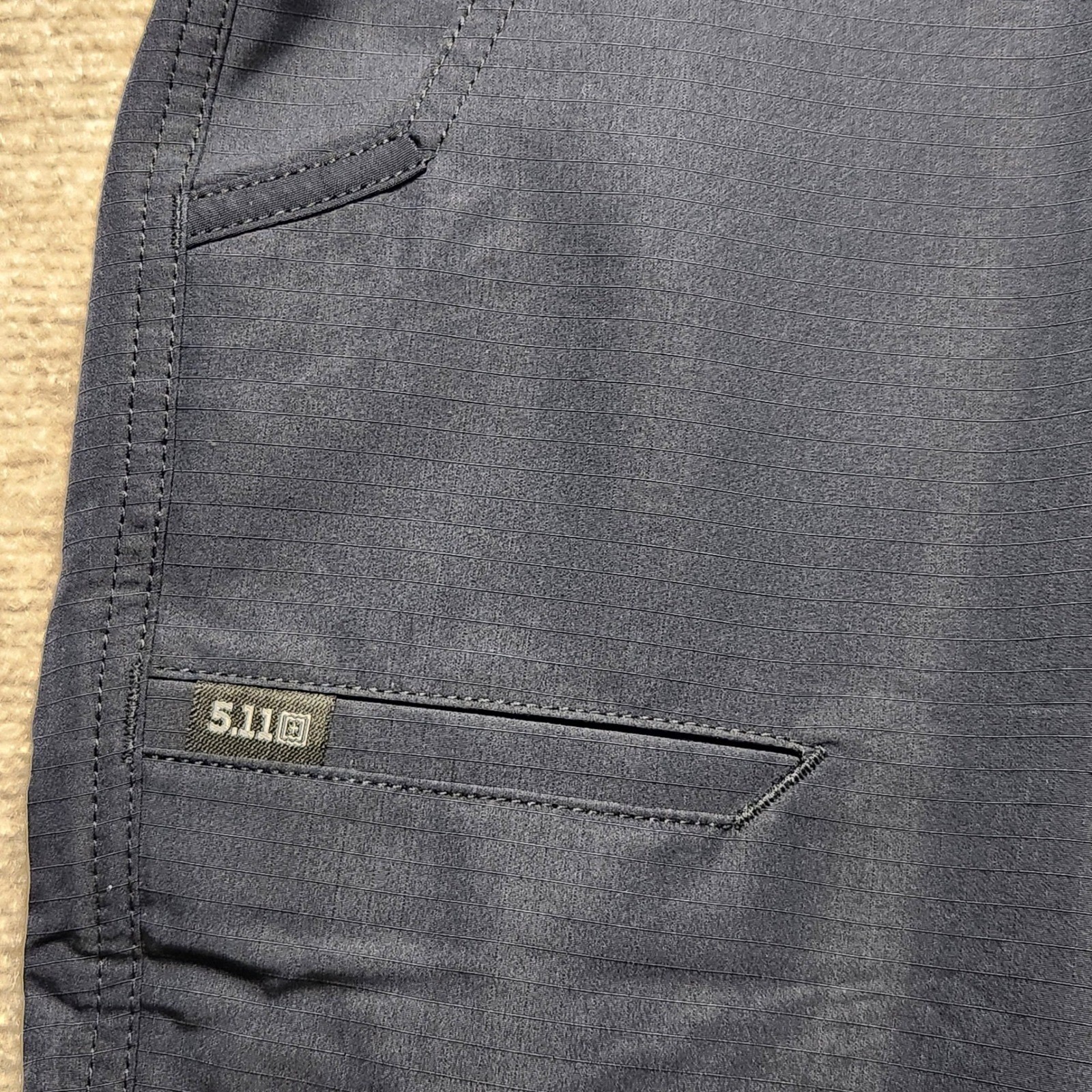 5.11 Tactical Urban Pant Mens 38×32 Dark Navy Blue Fast-Tac Ripstop 74461ABR