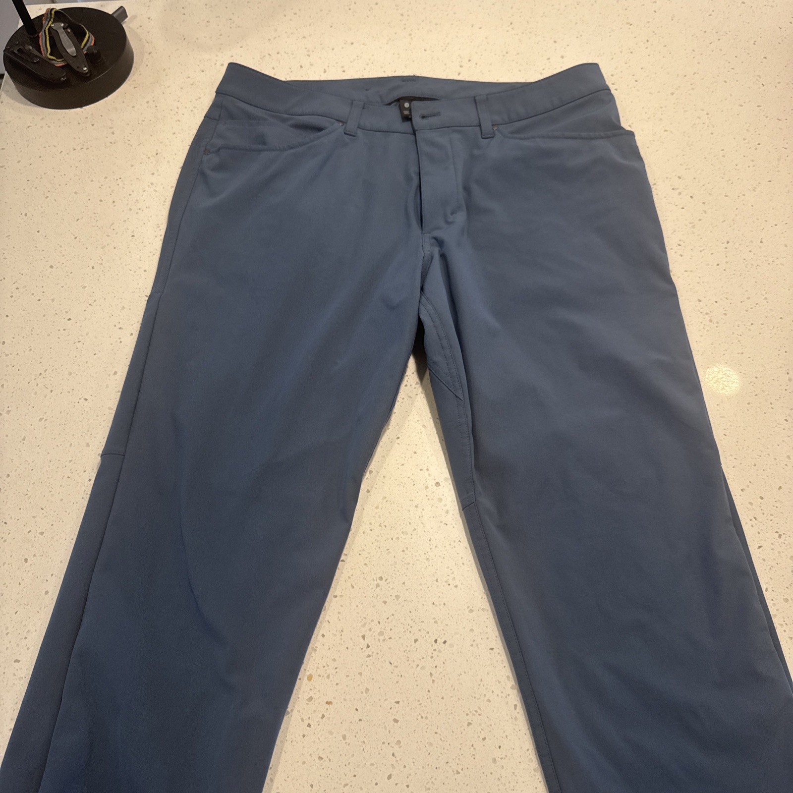 Lululemon ABC Pant Mens 36×29 Blue Warpstreme Commuter