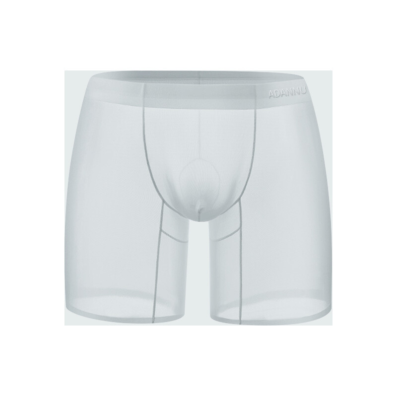 ADANNU Men’s Ice Silk Sports Shorts Ultra-thin Sexy Underpants Underwear Boxers