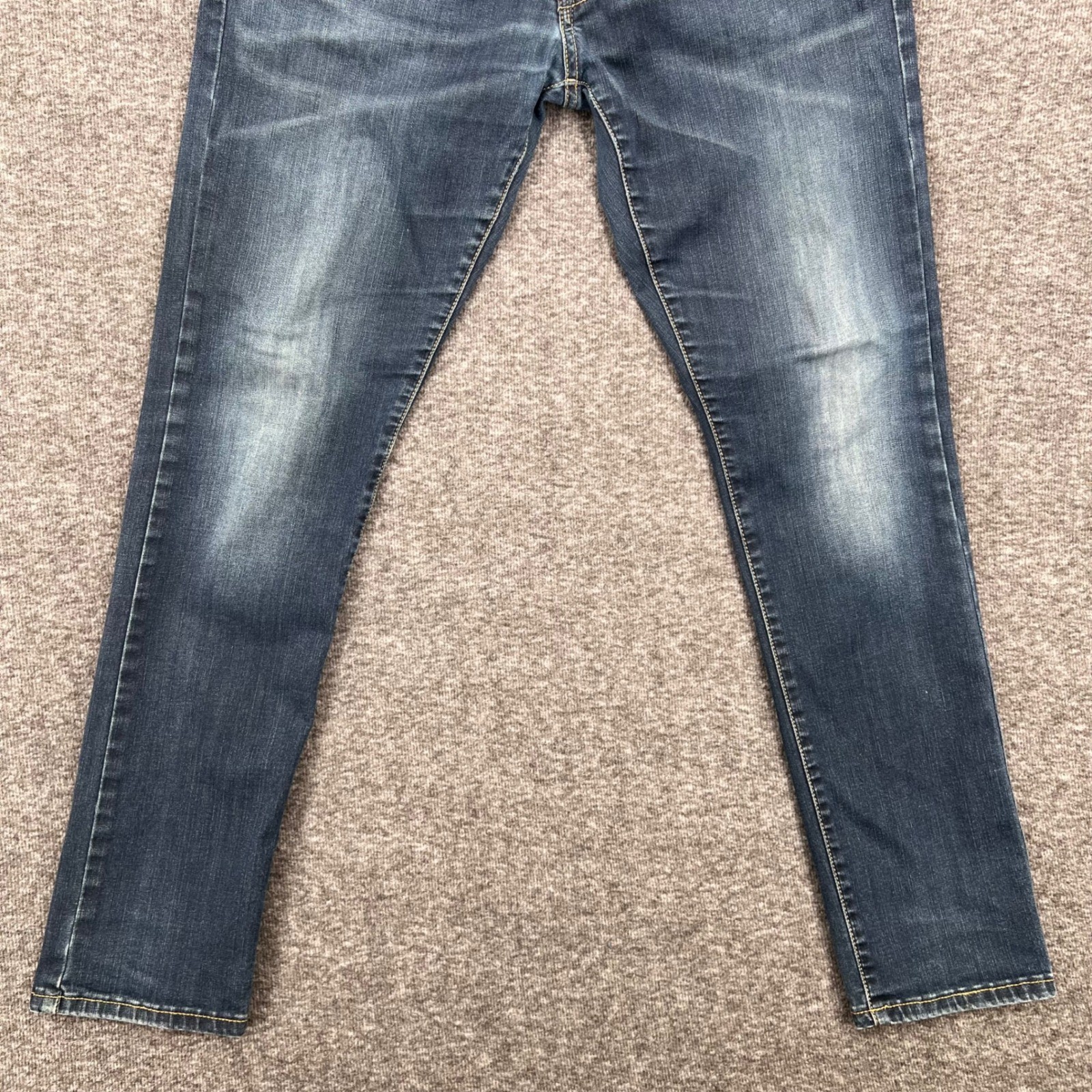 American Eagle Outfitters Mens Extreme Flex Slim Jeans Dark Wash Blue Denim