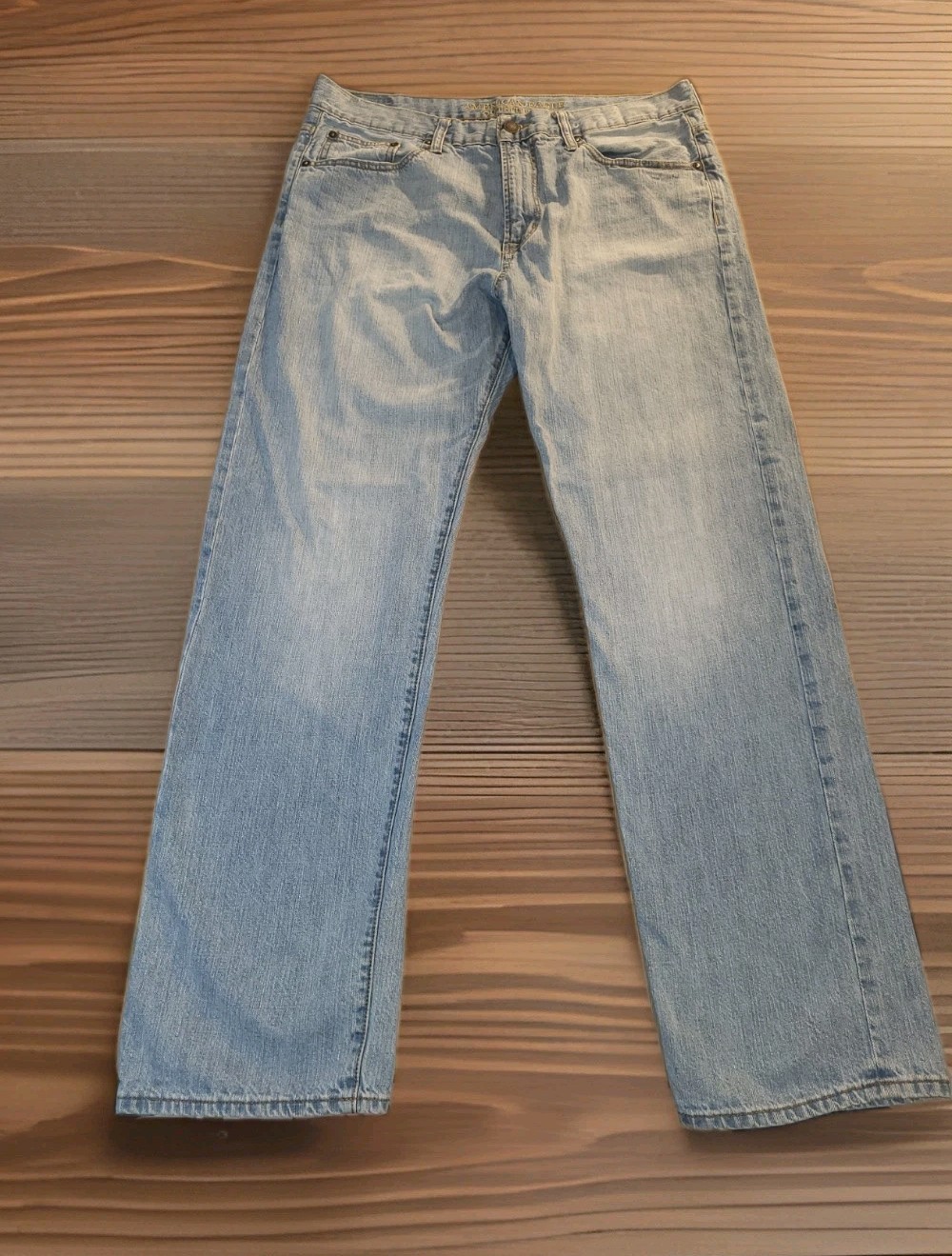 American Eagle Vintage 2015 Relaxed Straight Jeans 100% Cotton 36×34 (Meas…