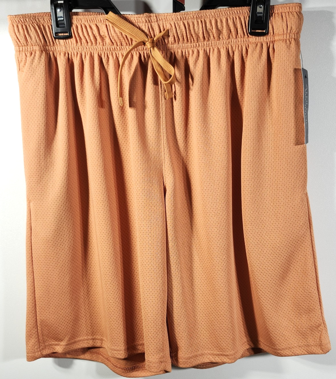 Athletic Works Men’s M Shorts Elastic Waist Stretch 9″ Inseam w/ Pockets NEW