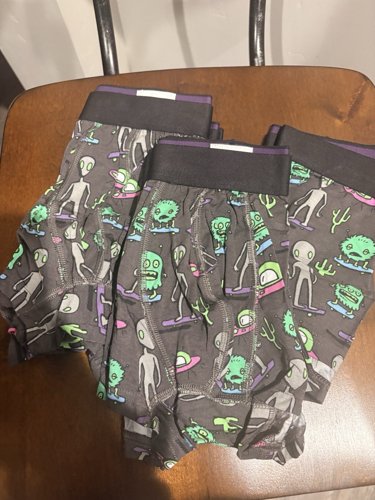 MeUndies Men’s Brief 5 pack Size M NWOT Alien Space