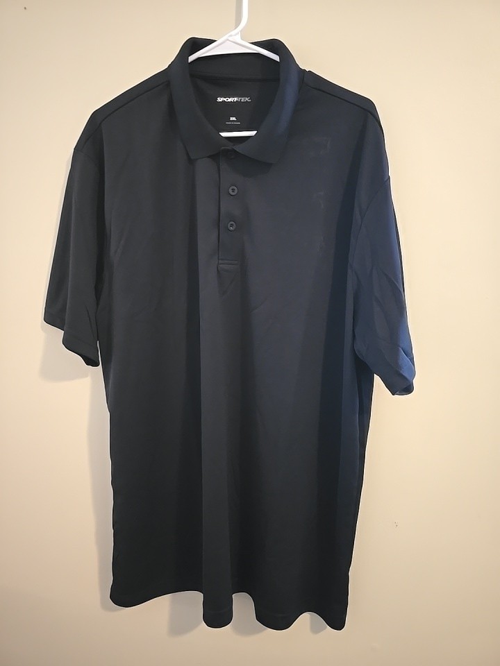 Sport-Tek ST640 BLMen’s Micro Mesh Tag Free Polo Cool Dri Breathable Performance