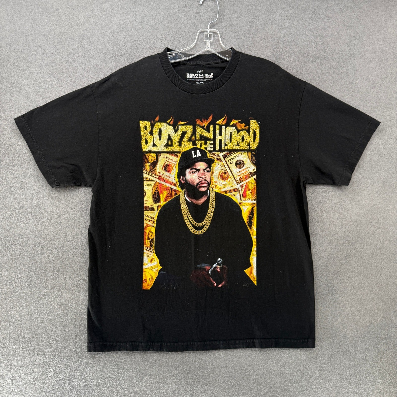 Boyz N The Hood T-Shirt Ice Cube Doughboy Graphic Mens XL Black Philcos 2020