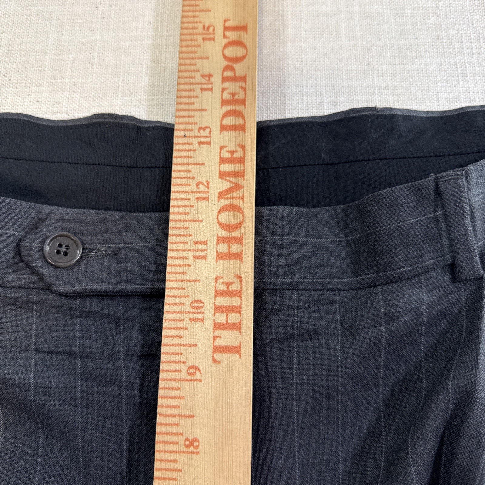 Brooks Brothers 346 Pants Mens 38×29 Gray Pleated Old Money Dark Academia