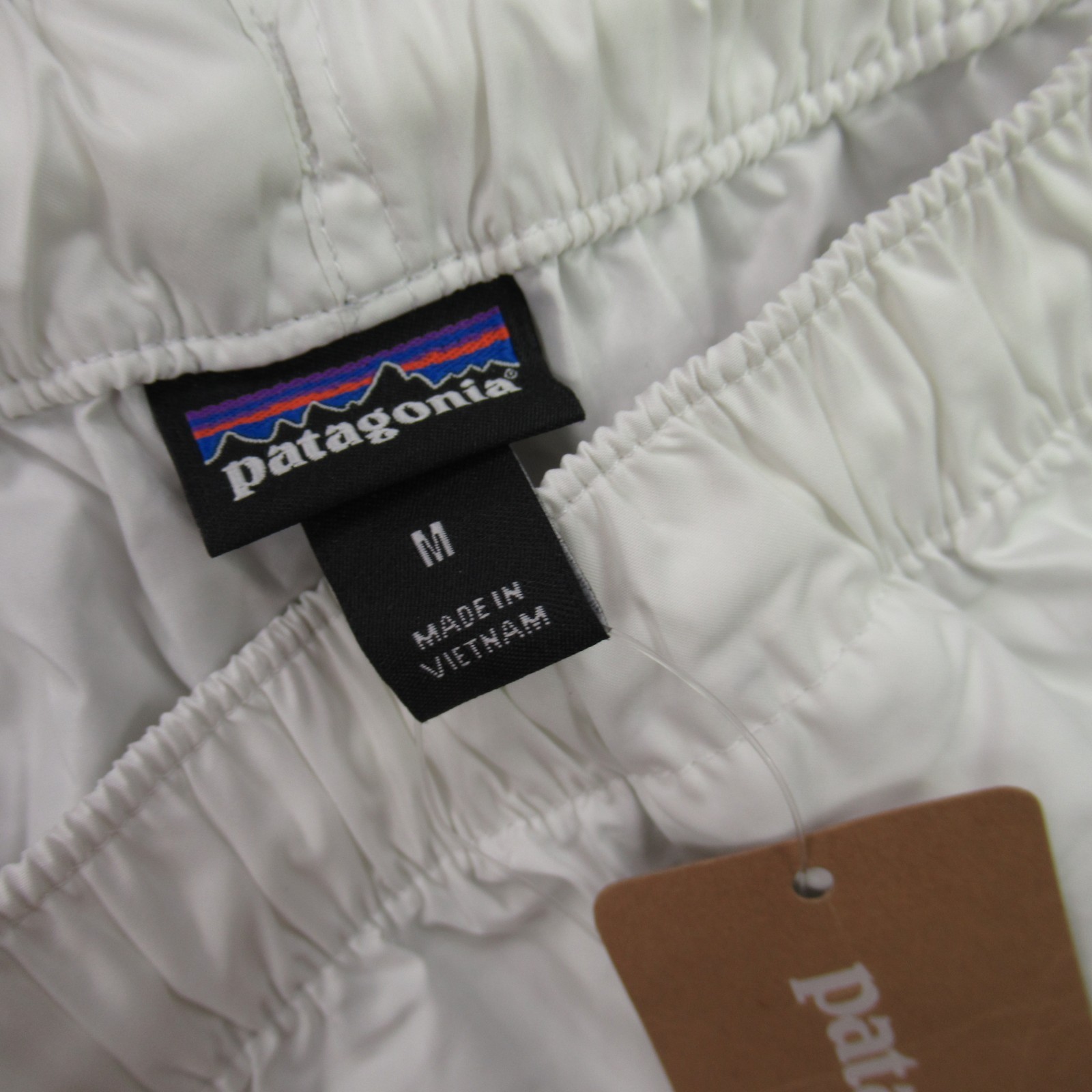 Patagonia Shorts Mens Medium Outdoor Workout Activewear Lightweight White
