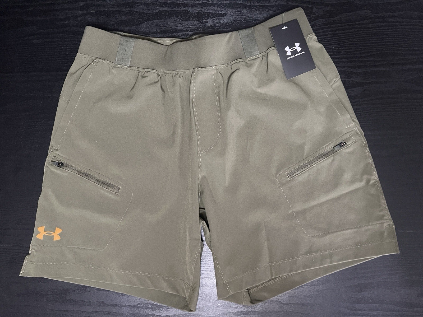Under Armour Tactical Training Shorts Men Cargo Hiking Hunting Casual Gym Gear