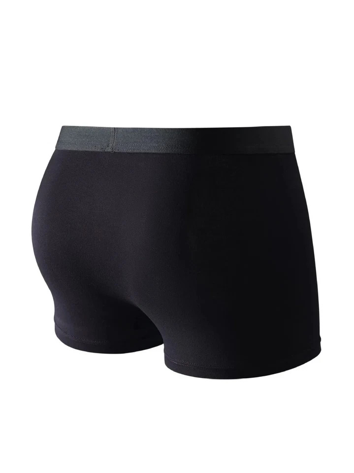 6pcs Men’s Bamboo Fiber Boxer Shorts – Soft Breathable Underwear Knickers