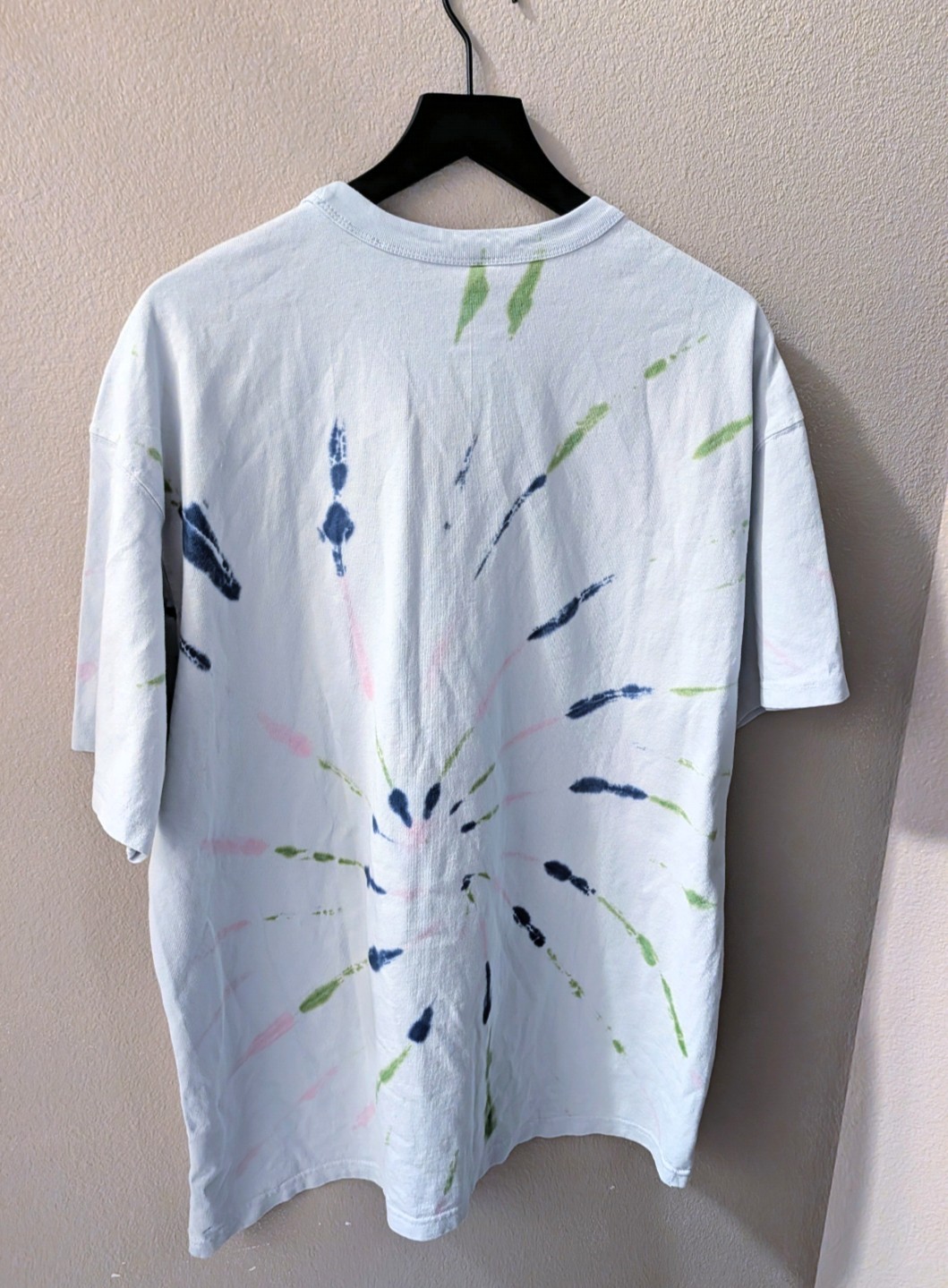 Nike Mens Tie-Dye Knit T-Shirt Loose Fit Short Sleeve SIZE L