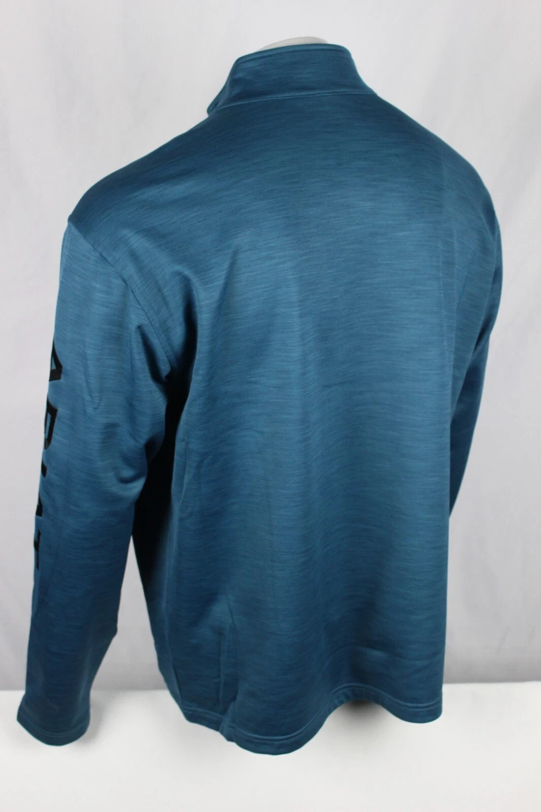 Ariat Men’s Tek Team 1/4 Zip Sweatshirt Mid States SMU Mallard Blue Black P22174