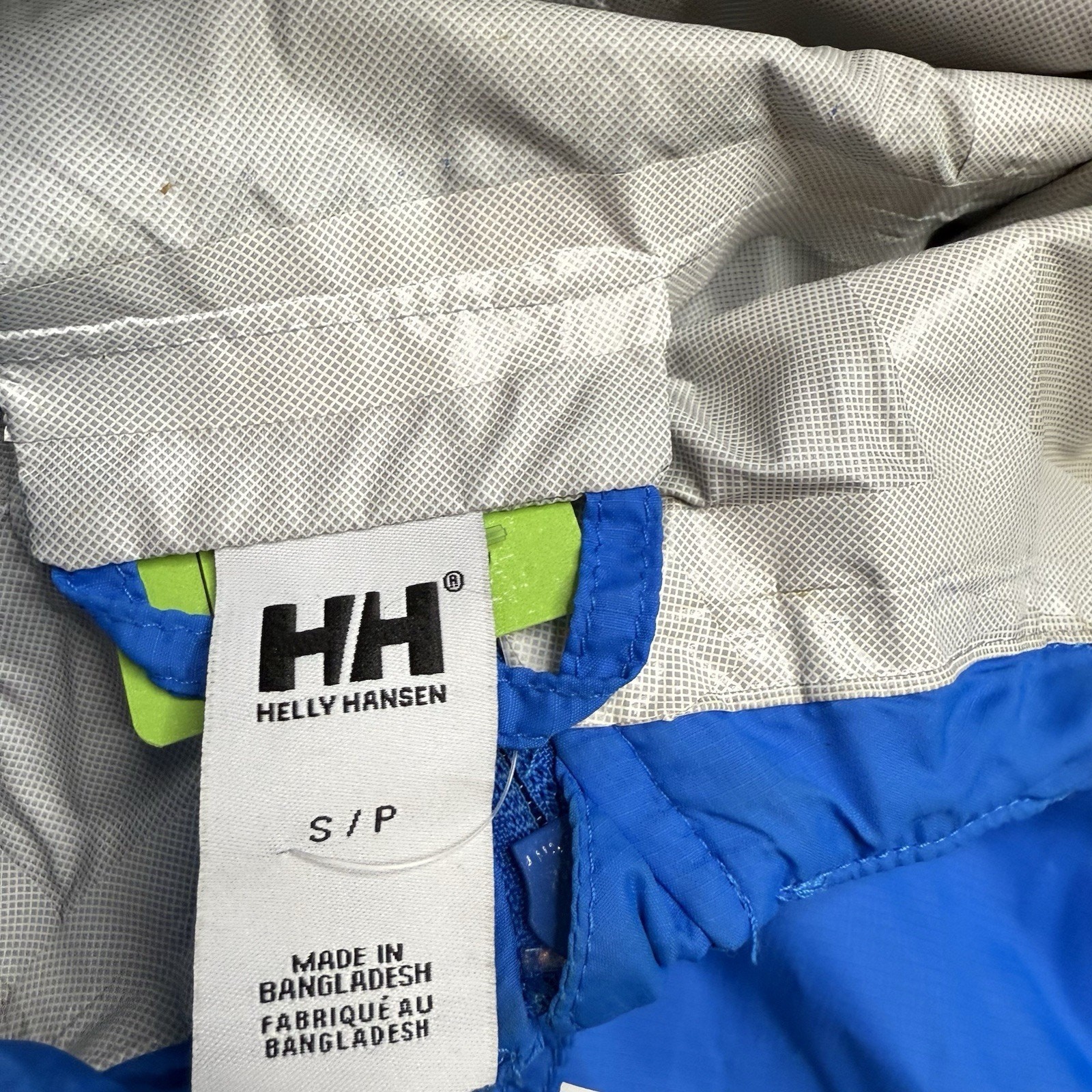 Helly Hansen Loke Waterproof Rain Hiking Jacket Mens S Lightweight Zip Hooded