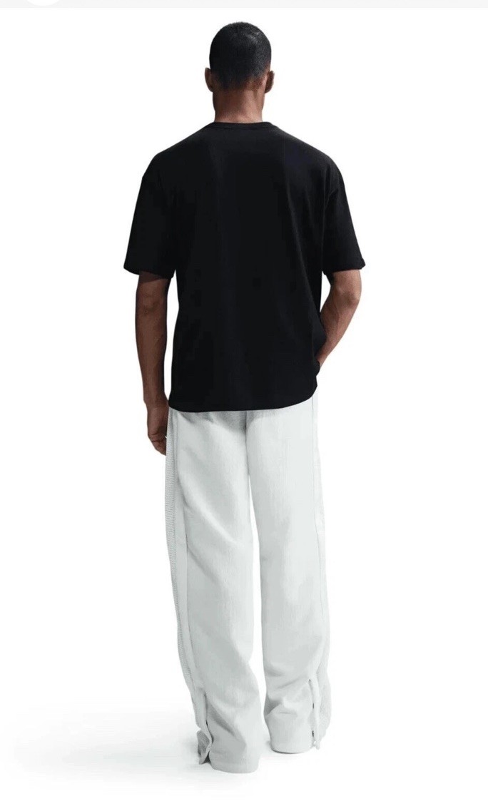 Mens Nike Kobe Pleated Pants Size Medium White Black Rare IB0009-133 Limited