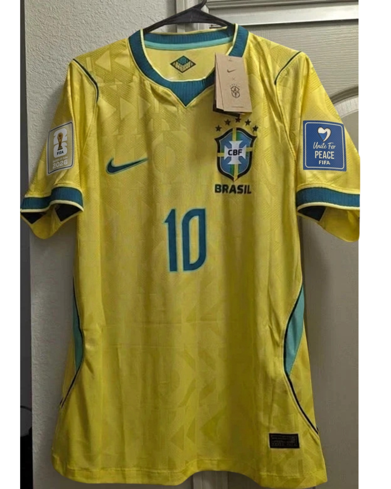 Neymar Brazil 2026 World Cup Professional Player Jersey Home
