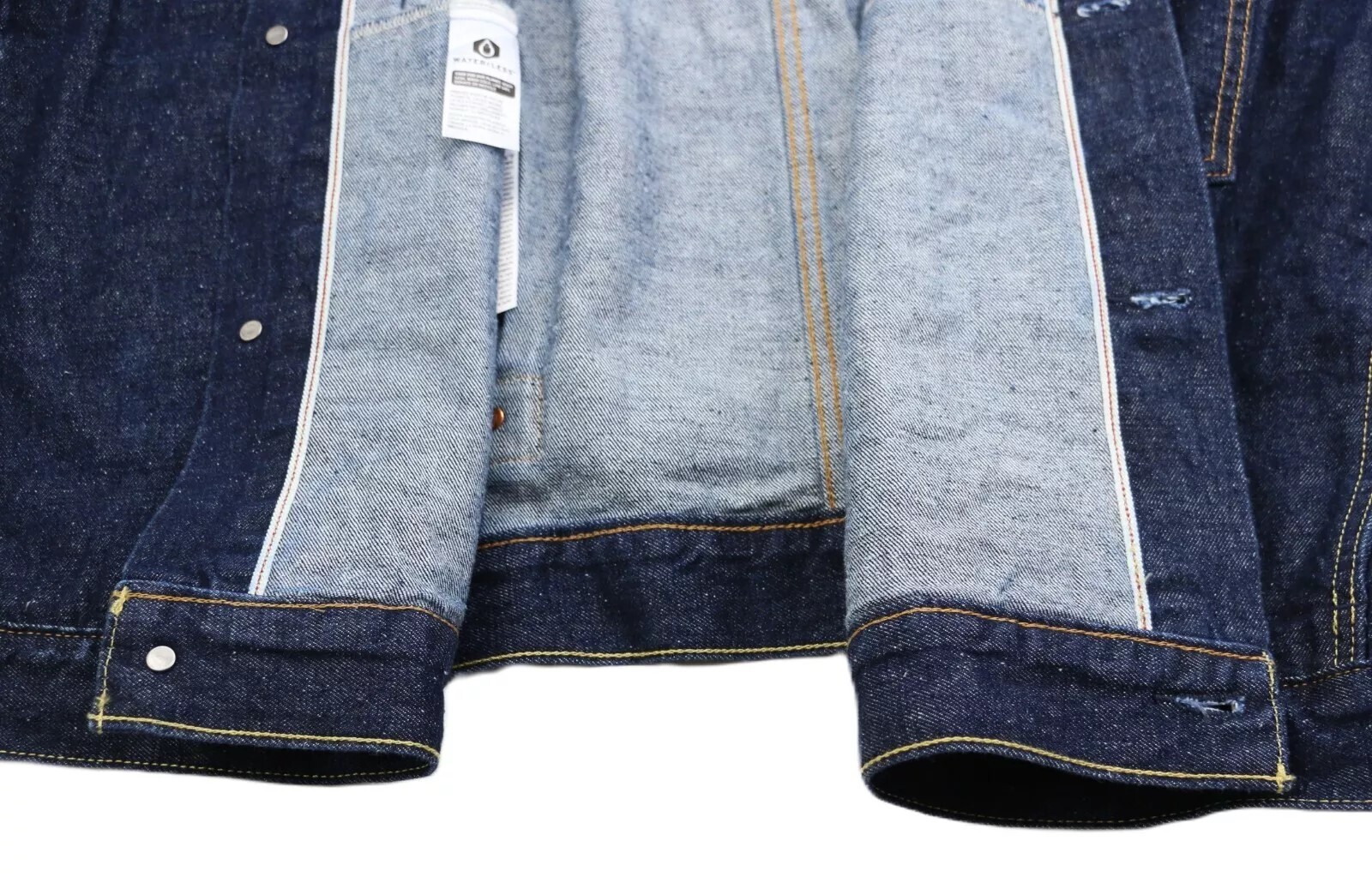 Levi’s Premium Type I Denim Jacket Selvedge Trucker Men’s Sizes XS-XXL Dark Wash