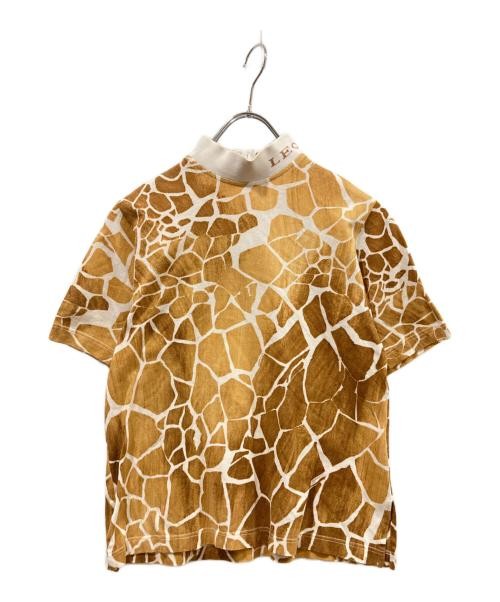 Leonard Brown High Neck Cotton Top Ladies Tee, Casual, Size Unknown