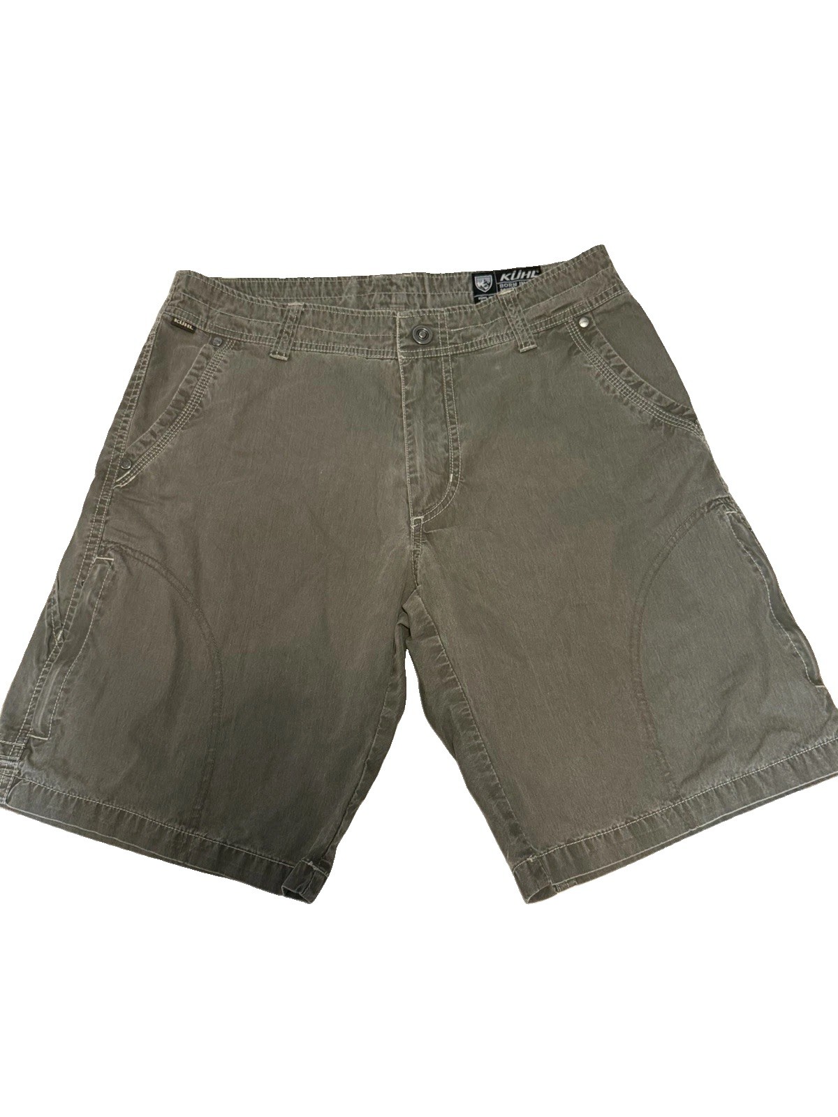 KUHL Mens Shorts Size 32 Outdoor Hiking Utility Pockets 9” Inseam