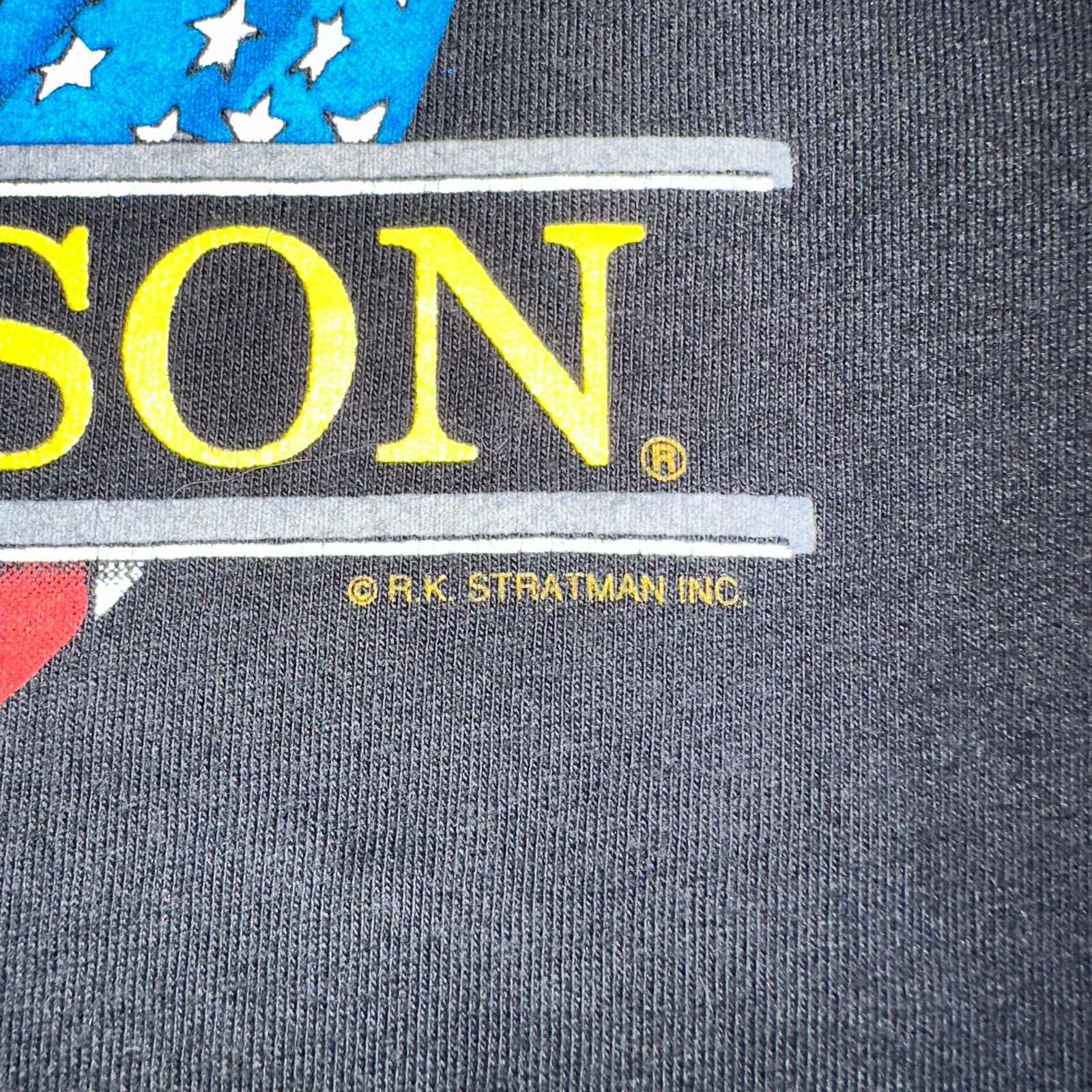 Vtg 1992 Harley Davidson Shirt L Single Stitch Hanes Beefy Chosa’s Mesa AZ Eagle