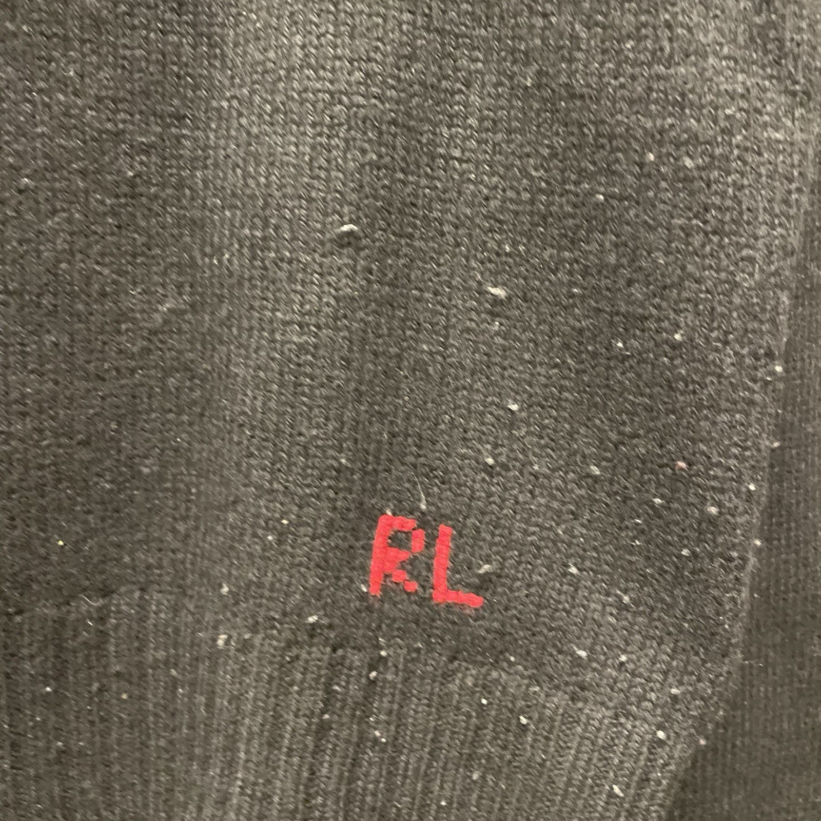 Polo Ralph Lauren Tuxedo / Martini Bear Black Sweater Size L