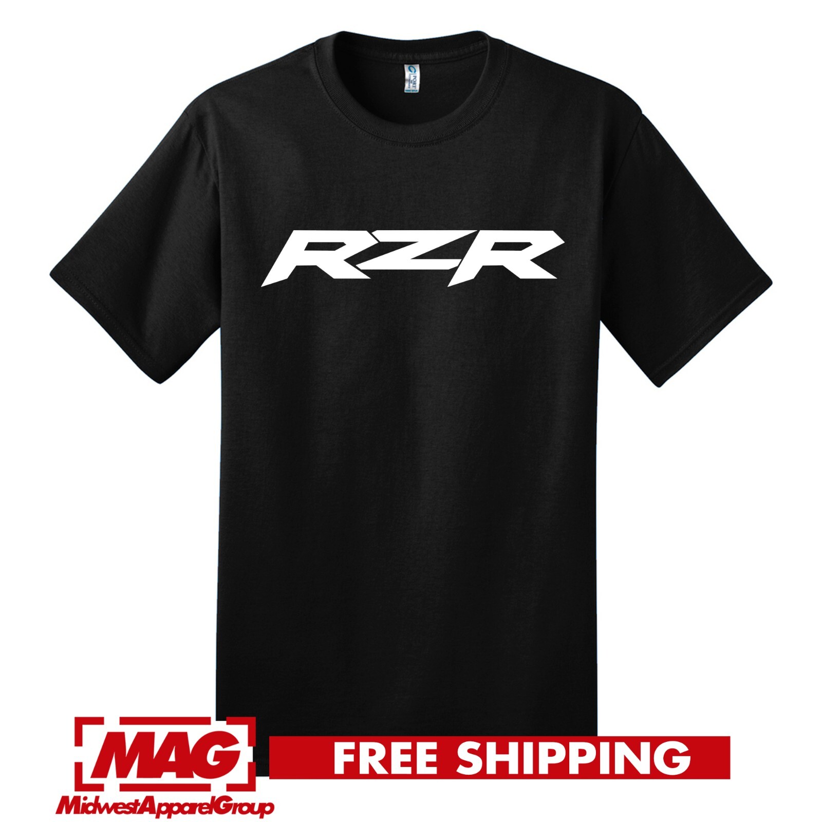 POLARIS RZR ATV BLACK T-SHIRT Shirt Tee Snowmobile Snow Off Road Racing Sports
