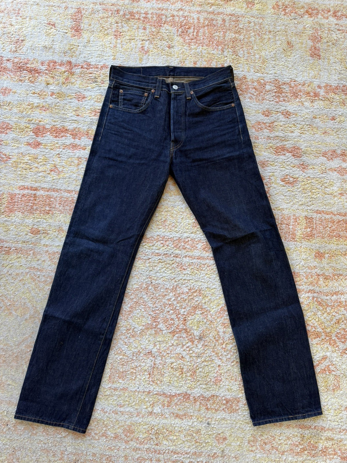 Levis Vintage Clothing LVC 1947 501XX Selvedge Jeans W30 x L 30 Big E