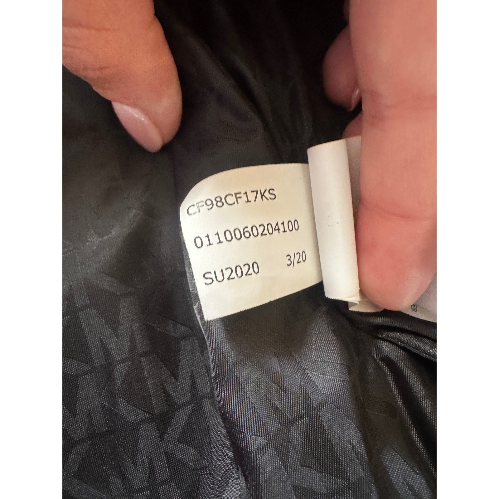 Michael Kors Men’s Black Leather Jacket 100% Lambskin Biker Moto Racer S Small