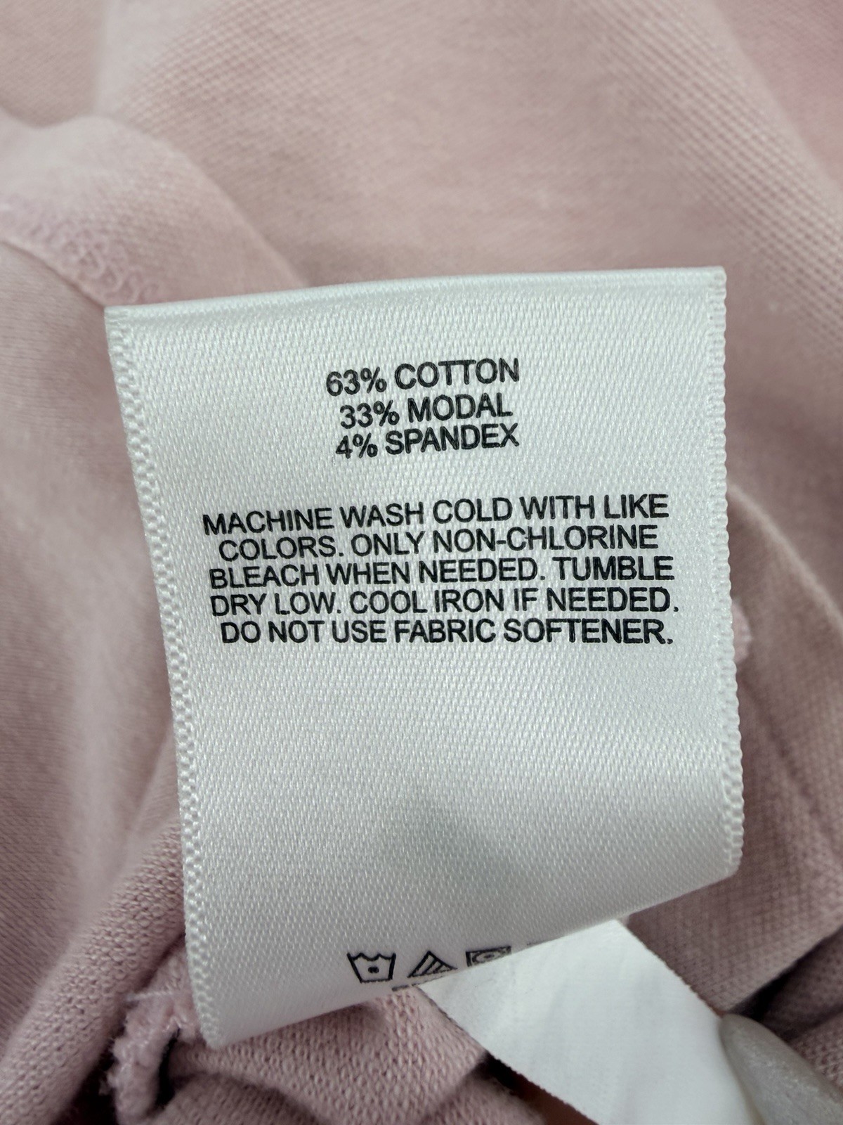 Express Modal Blend Pink Collared Cotton Short Sleeve Polo Shirt XL