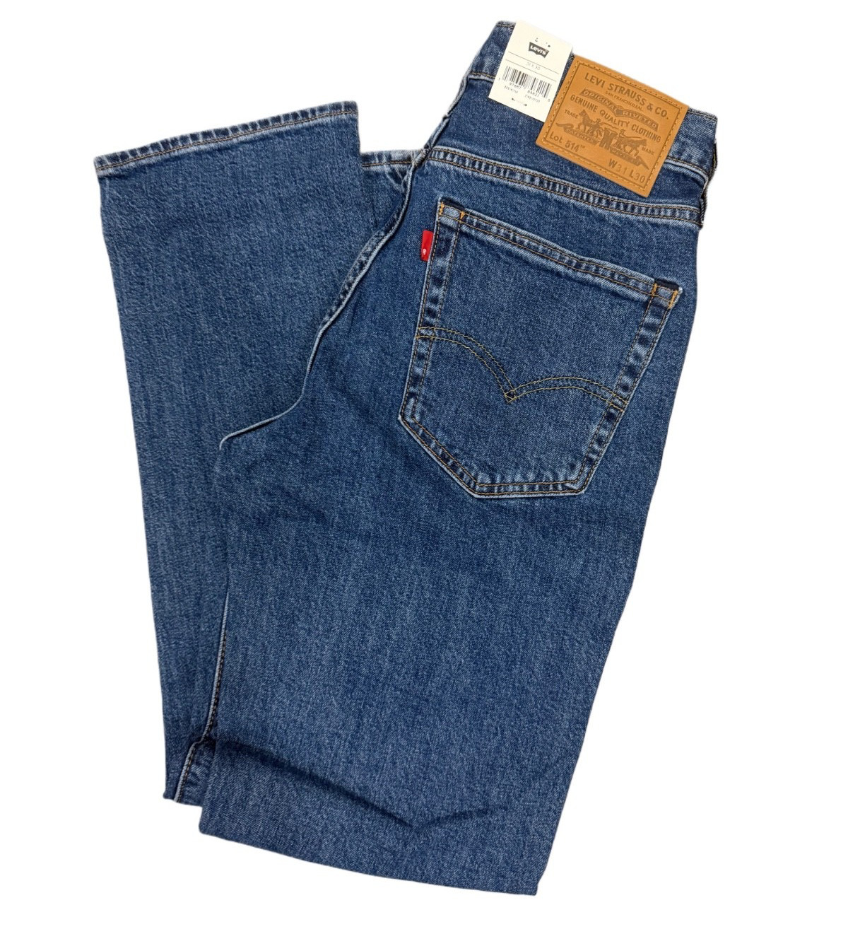 Levis 514 Premium Straight Fit Jeans Stretch Jeans Color Dark Blue 005141764