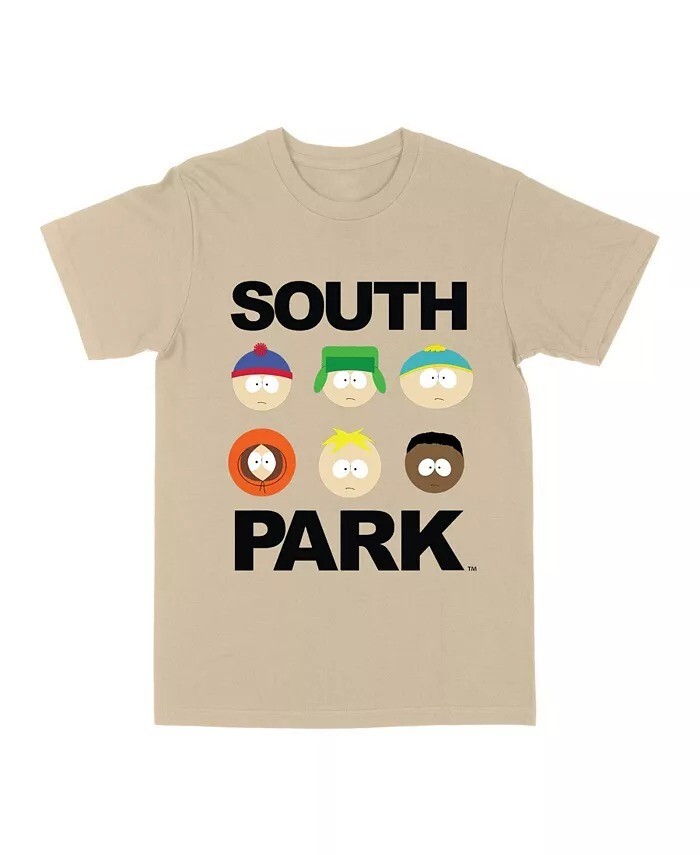 Philcos Men’s South Park Heads – Sand, Beige – Large