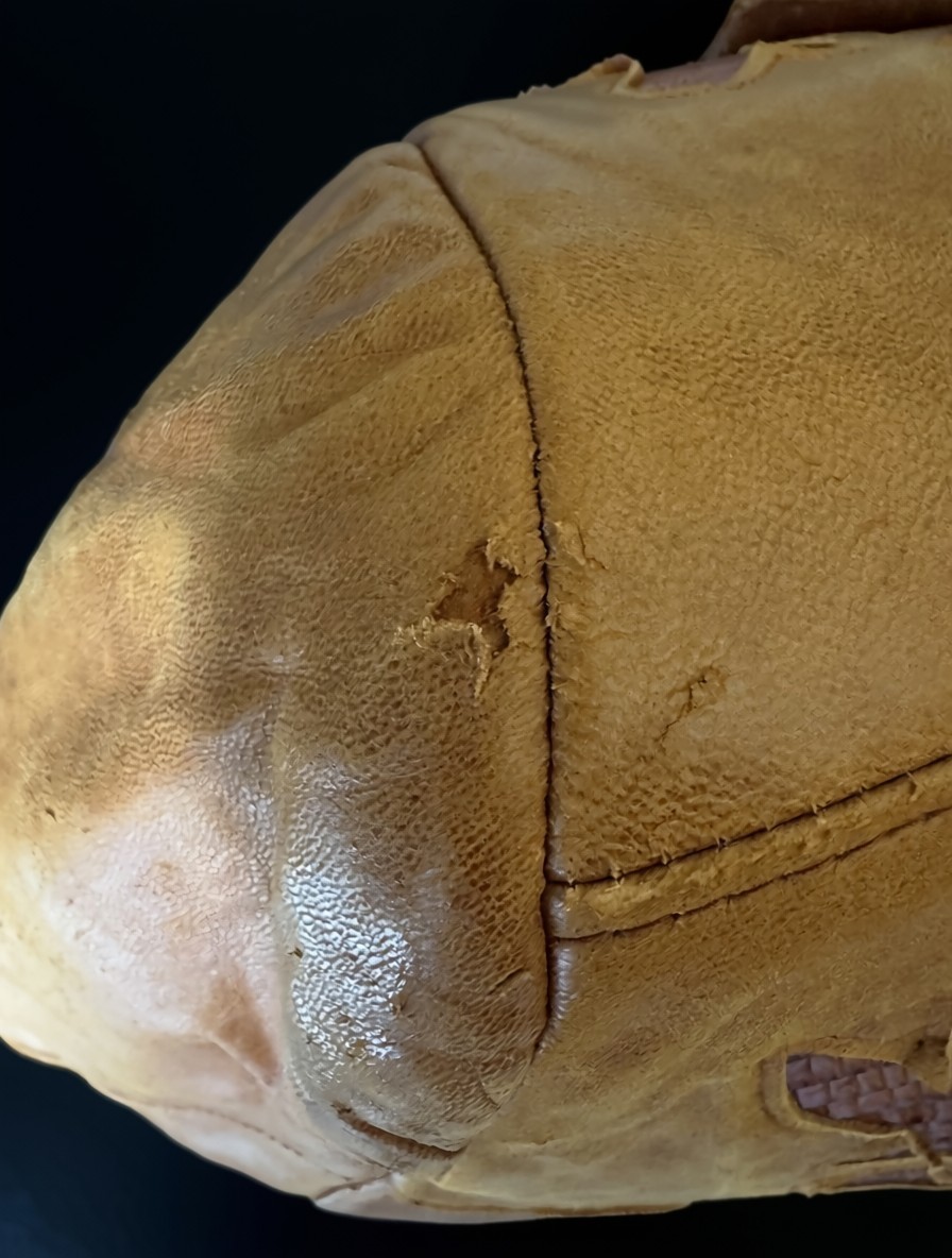 Stetson Leather Jacket with Snake Leather Decoration 48L (fits like a 46 R)
