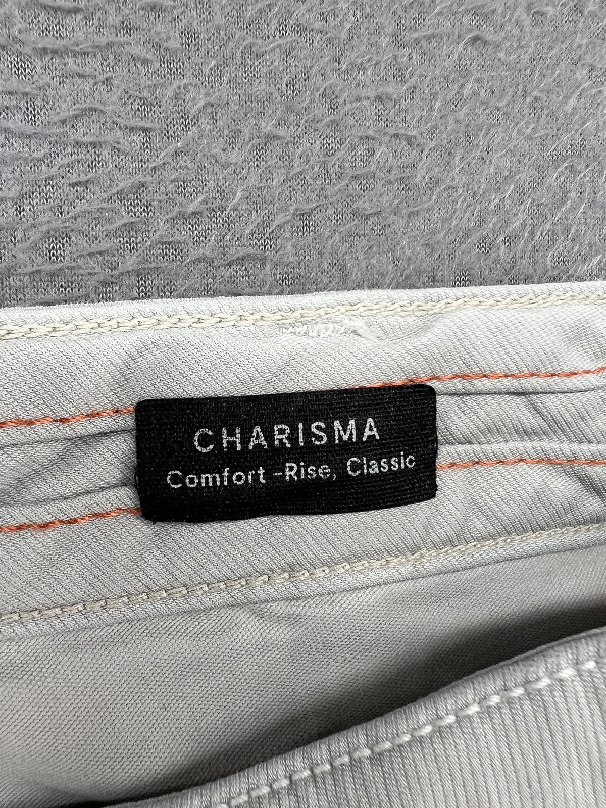 34 Heritage Jeans Mens 38×34 Light Gray Charisma Comfort Rise Tencel Stretch