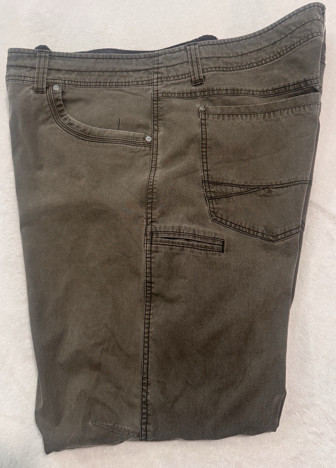 Kühl Revolvr Mens Pants In beige/taupe color Vintage patina dye model 42×30.
