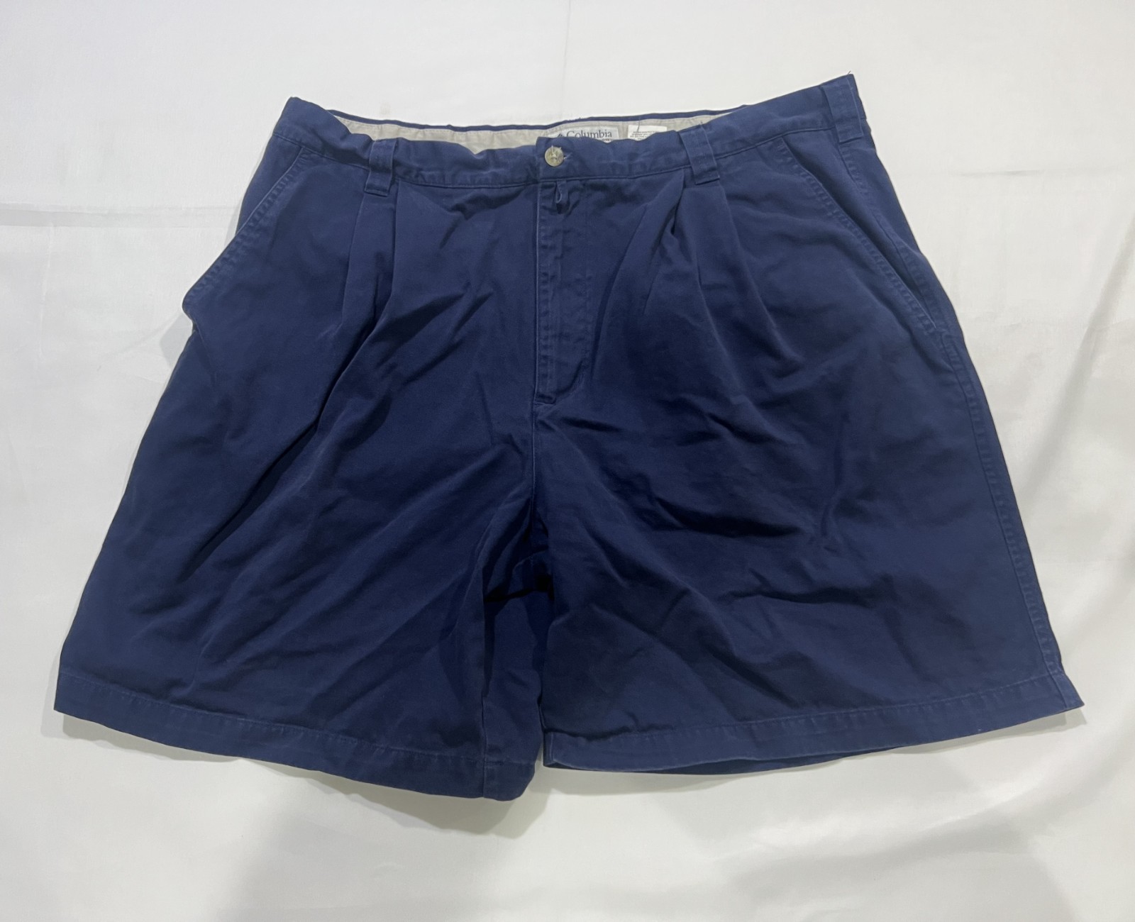 Columbia Shorts Mens 40 Blue Hiking Outdoors Casual