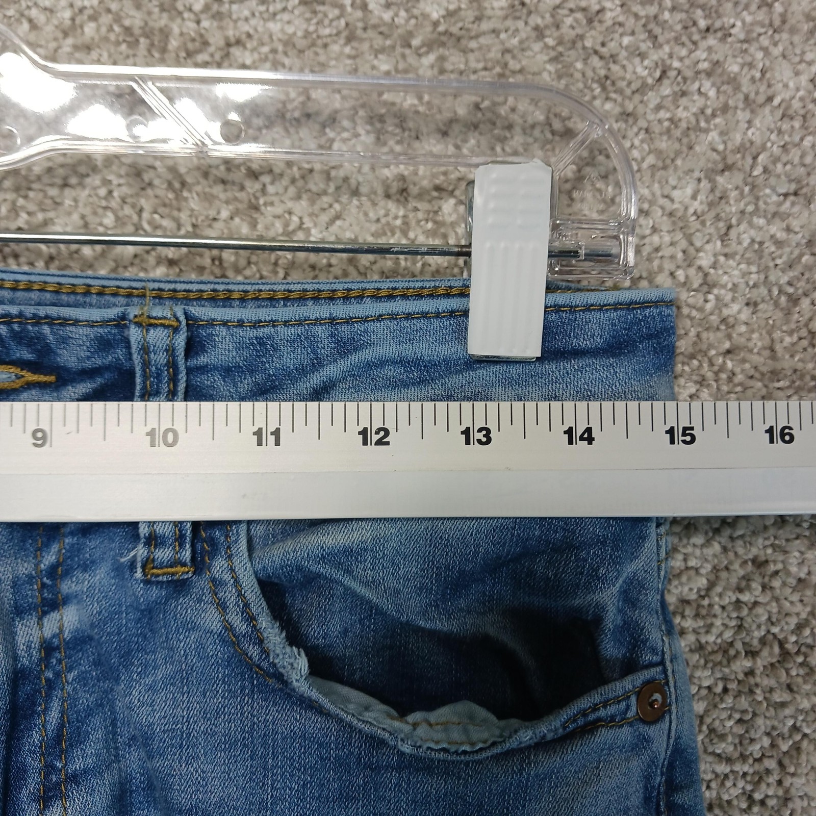 American Eagle Outfitters Jeans Mens 29×32 Slim Straight Extreme Flex Distressed