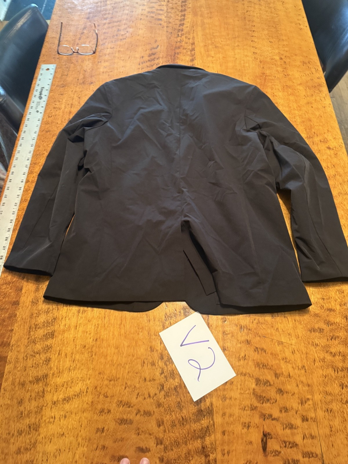 Five Four Los Angeles, FFLA, Nomad Blazer Jacket Mens XL Navy, Nylon Lined V2