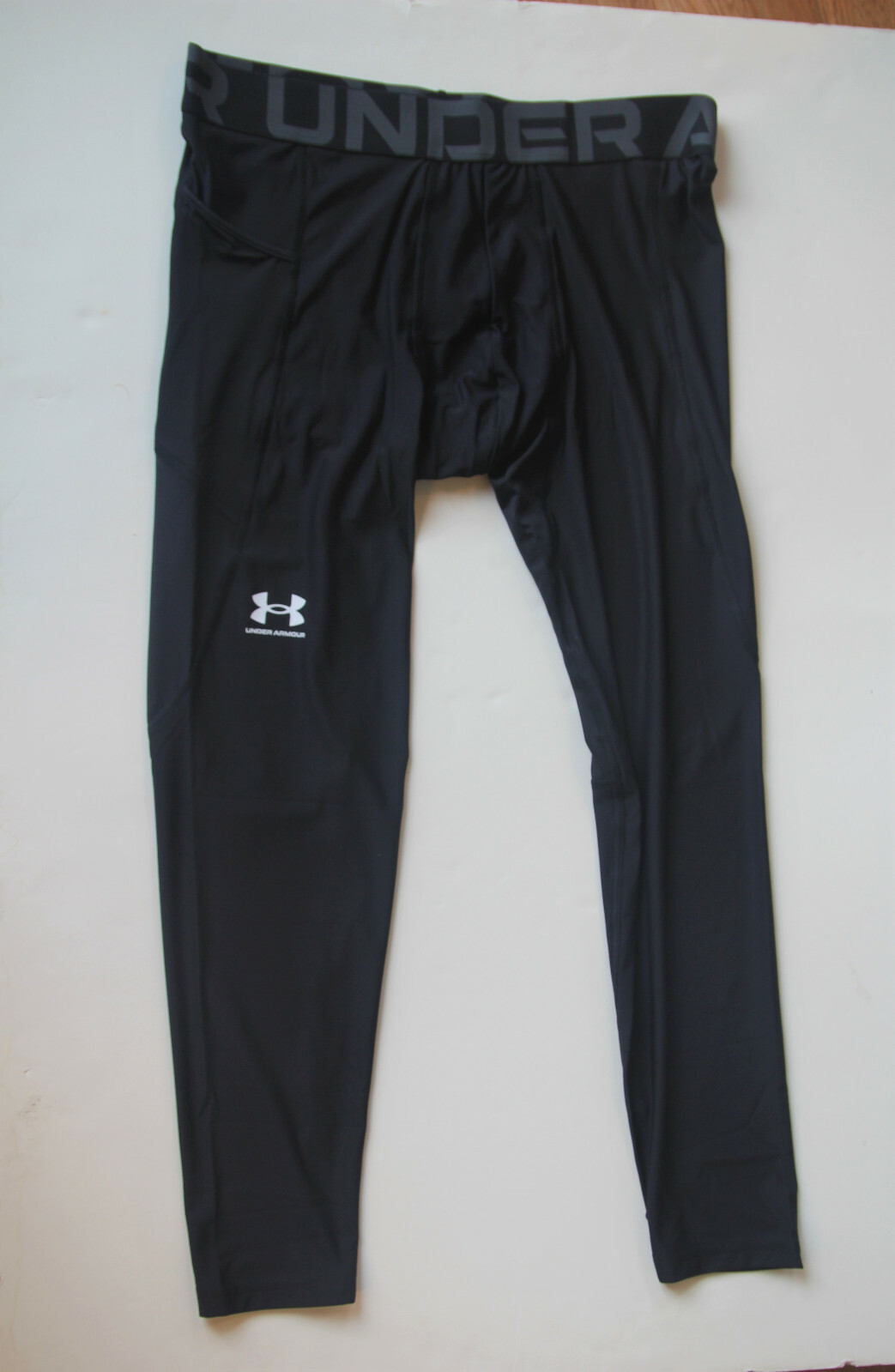 Under Armour Men’s Heat Gear Leggings M L XL XX XXX Black 1361586