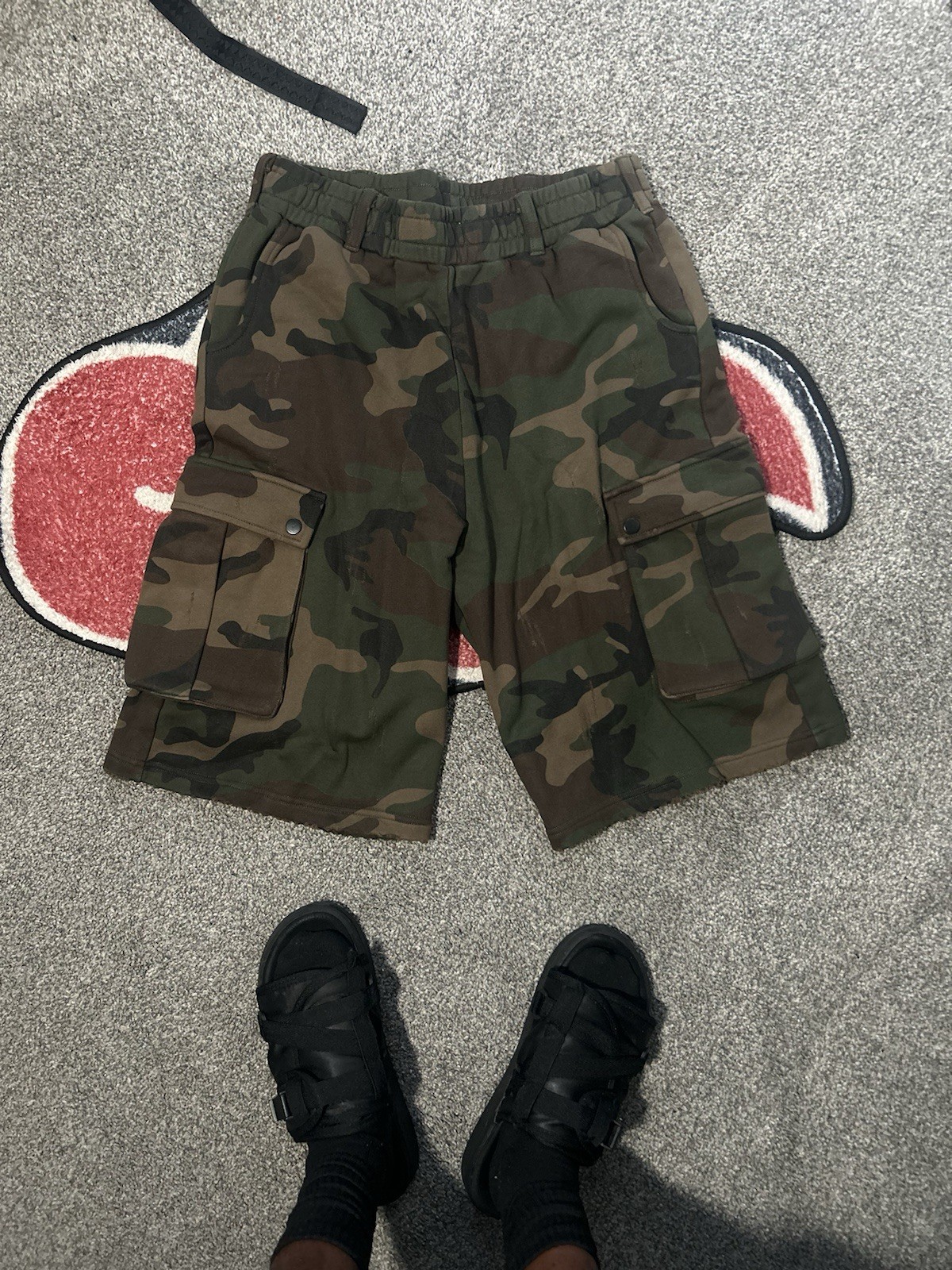 Military/ Camo Jorts Shorts