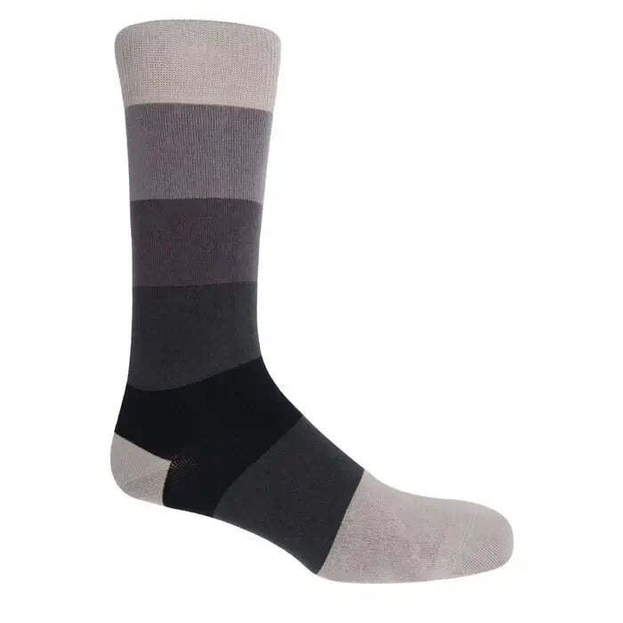 Peper Harow Block Stripe Men’s Luxury Socks – One Size ( UK 6-13 )