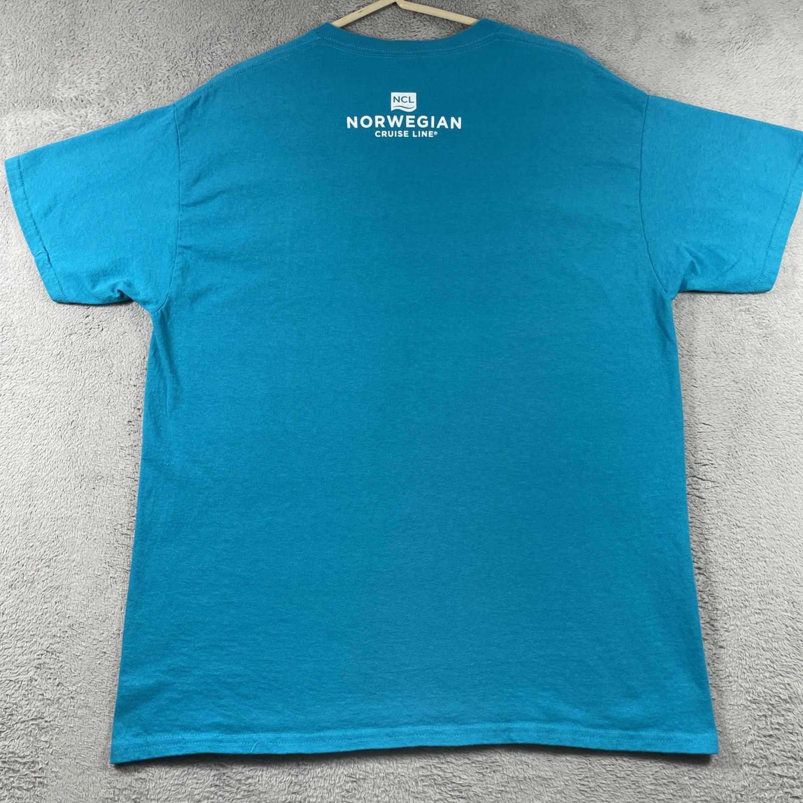 Puerto Plaza Dominican Republic Shirt Adult Large Blue Graphic Tee NCL READ
