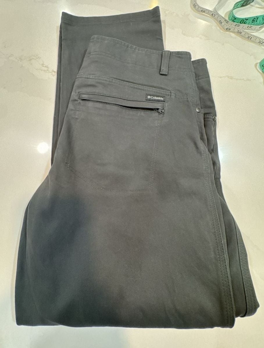Columbia ROC 5-Pocket Pant Gray Stretch Performance Trousers