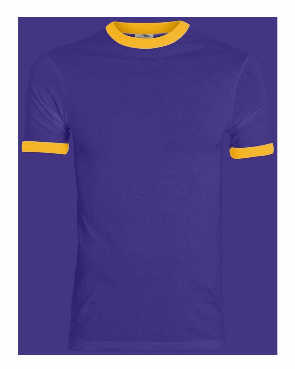 Augusta Sportswear 710 Polyester/Cotton 50/50 Jersey Knit Ringer T-Shirt S-3XL