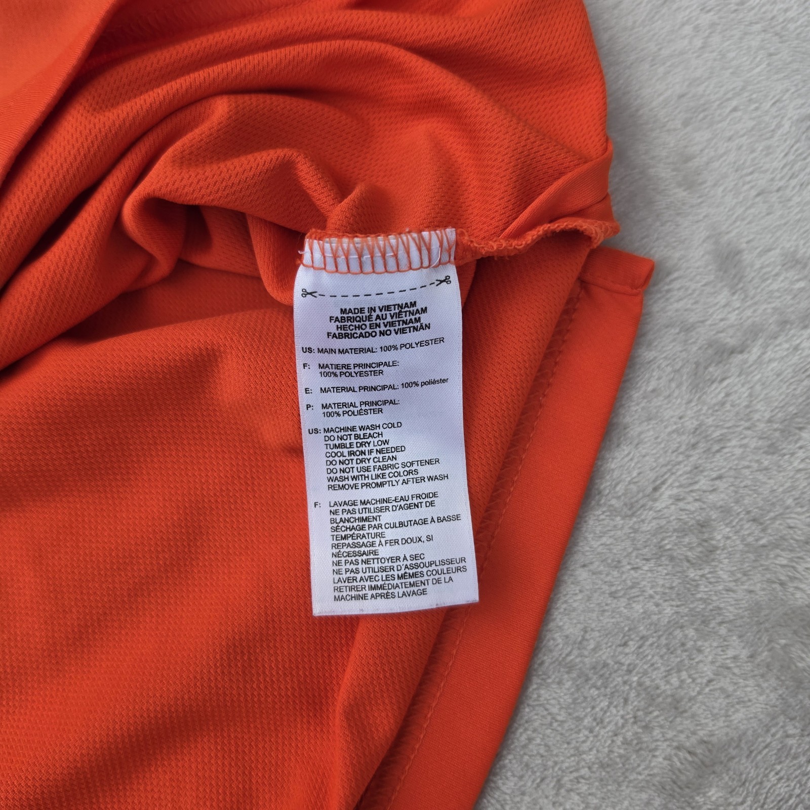 Adidas Golf Climacool Orange Polo Men’s XL Extra Large