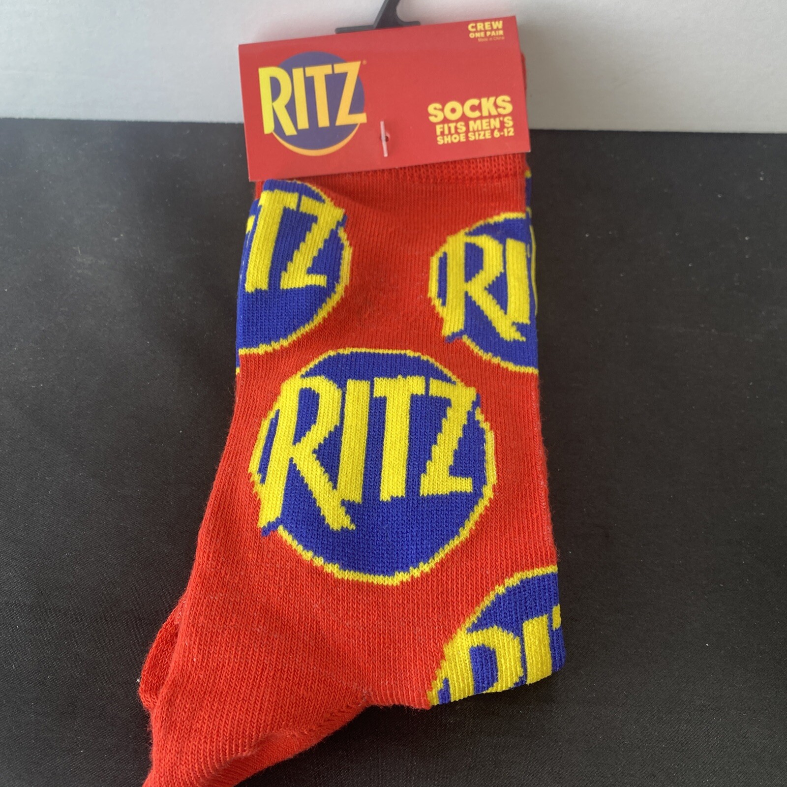 RITZ SOCKS Men’s Novelty Shoe Size 6-12 NEW