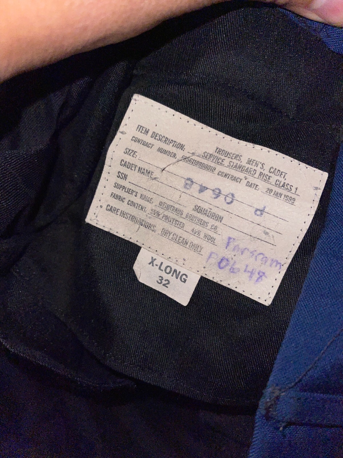 2024 USAFA UNITED STATES AIR FORCE ACADEMY USAFA CADET PANTS ALL SIZES MEN