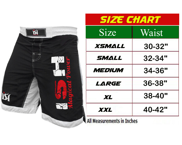 Kick Boxing MMA Shorts UFC Cage Fight Fighter Grappling Muay Thai Men’s Short