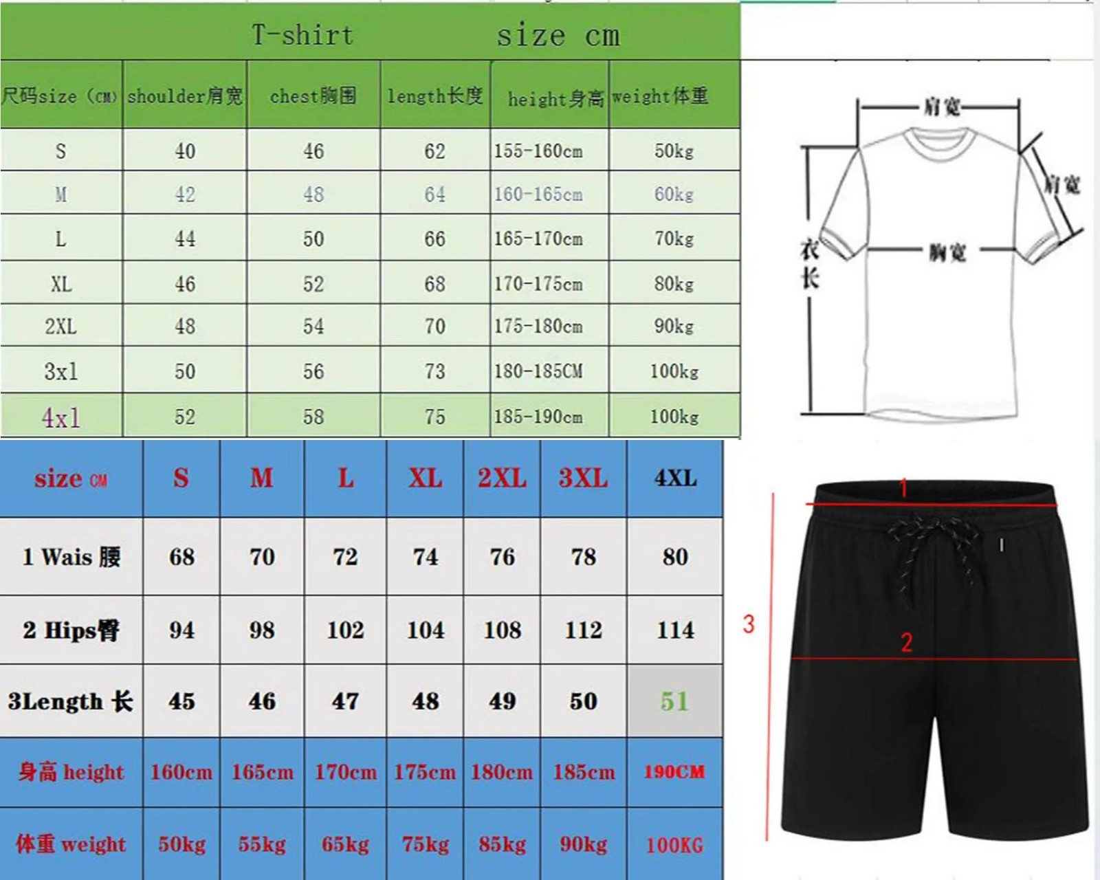 Men’s Summer Sports Set Short Sleeve T-Shirt & Shorts 2-Piece Outfit Casual Stre