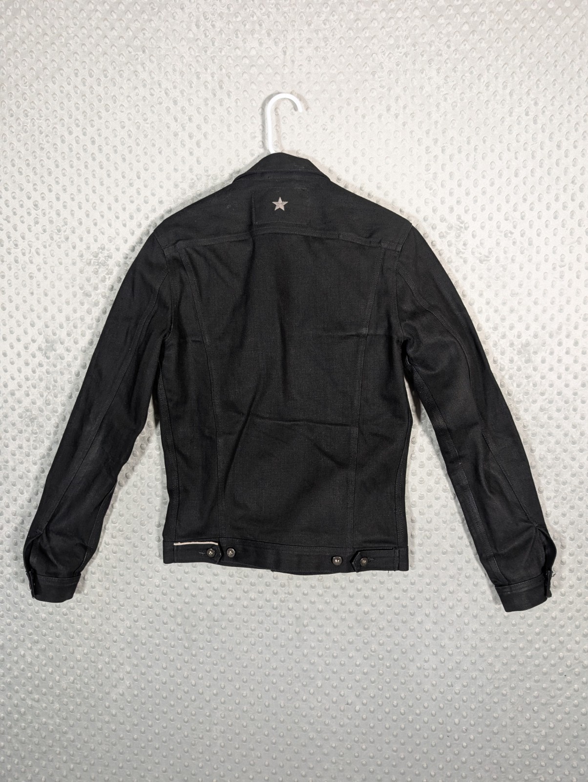 Brave Star Denim Trucker Jacket Men’s XS Selvedge Raw Rigid Stiff USA Made