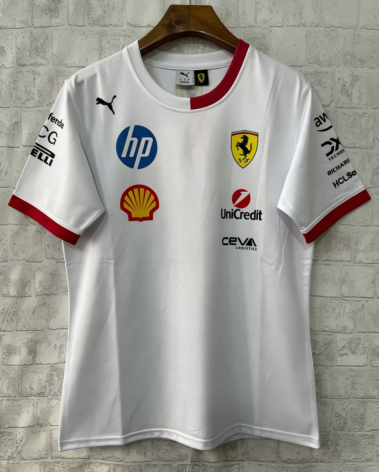 Scuderia Ferrari F1 Team 2025 Special Edition Las Vegas Tee Unisex-Bule