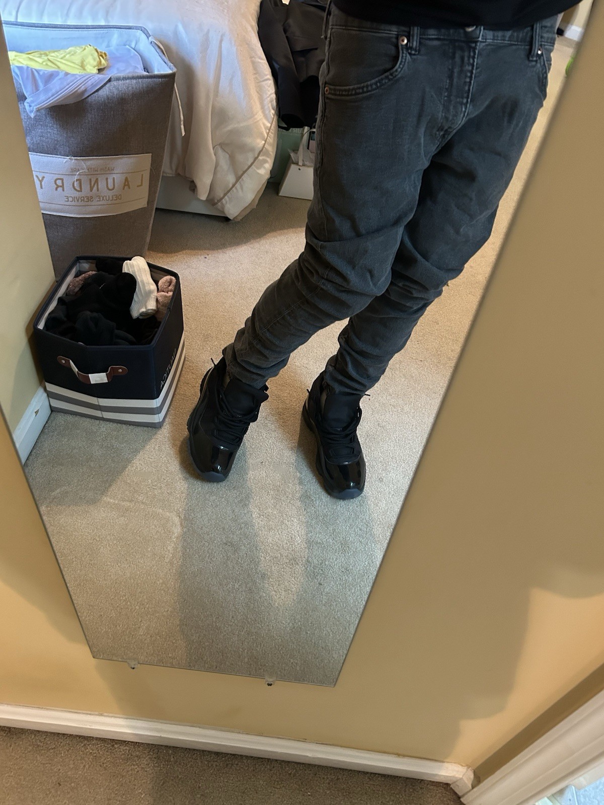 Gray Skinny slim Fit Jeans